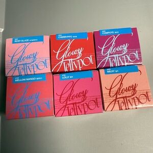 FWEE Glowy Jelly Pot Lip & Cheek Makeup Lot of 6